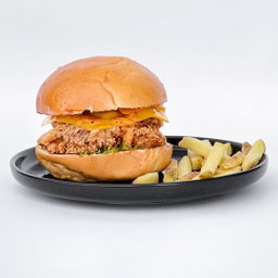 Doritos chicken burger | برجر دجاج دوريتوس