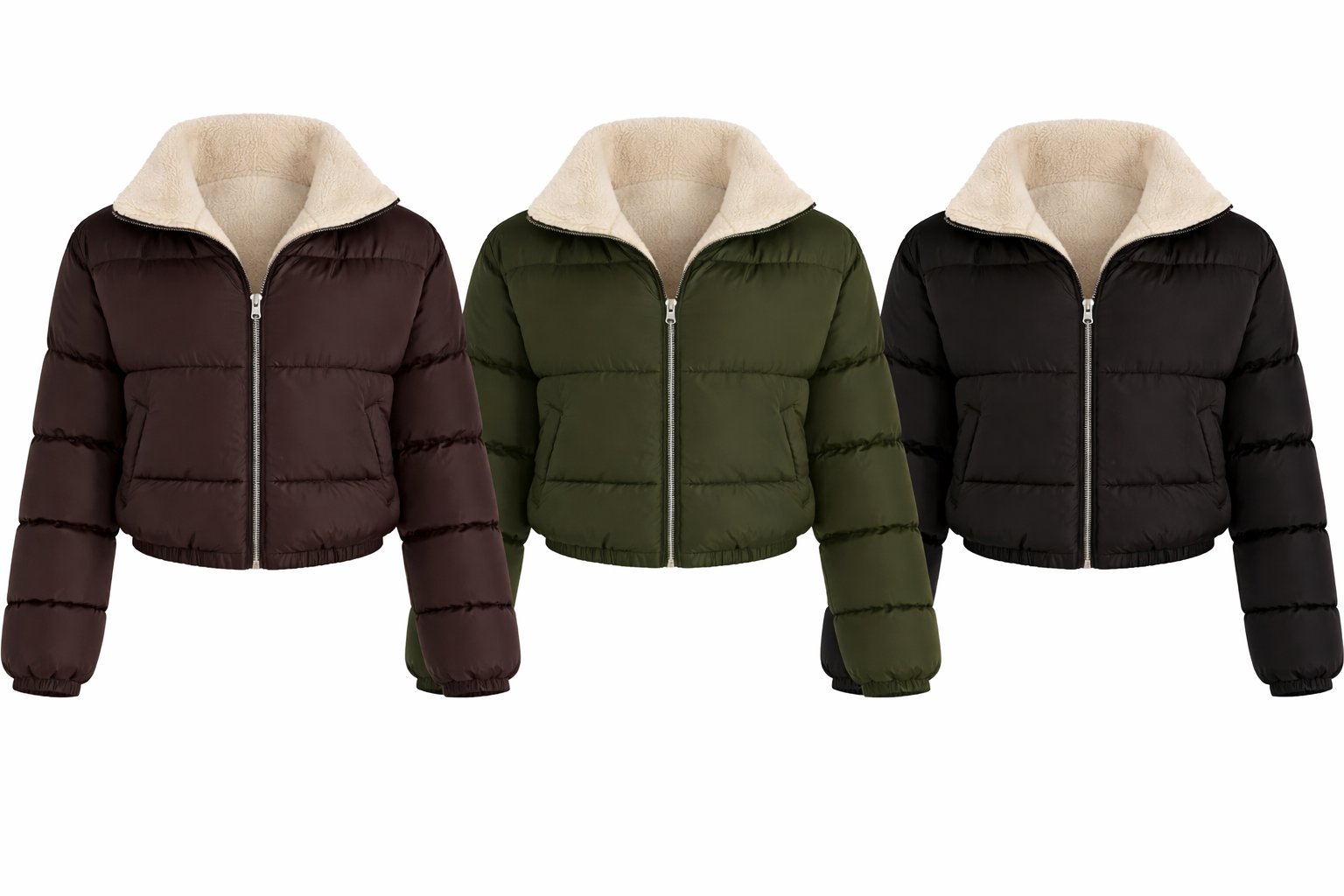  Puffer Jacket with Fur Lining_1