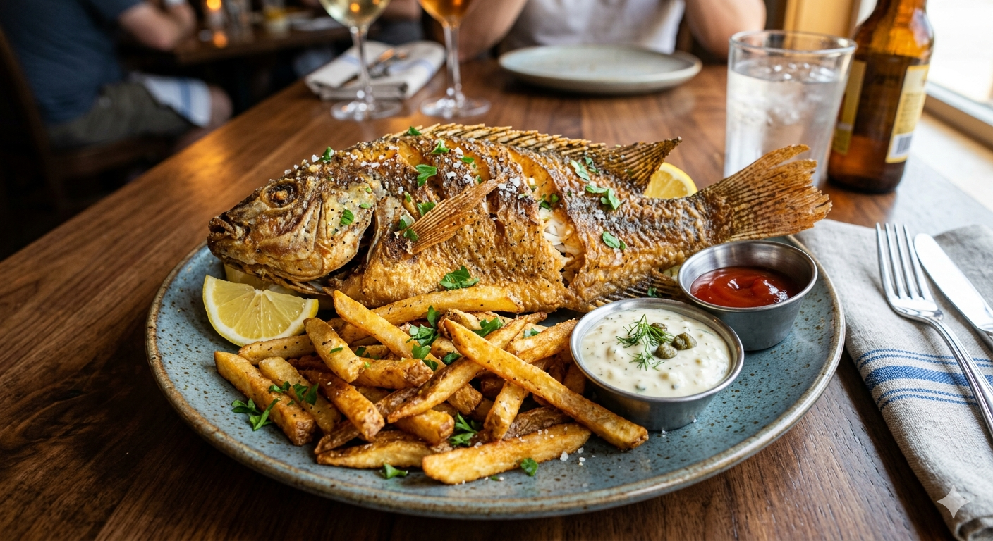 Chips & Whole Fish