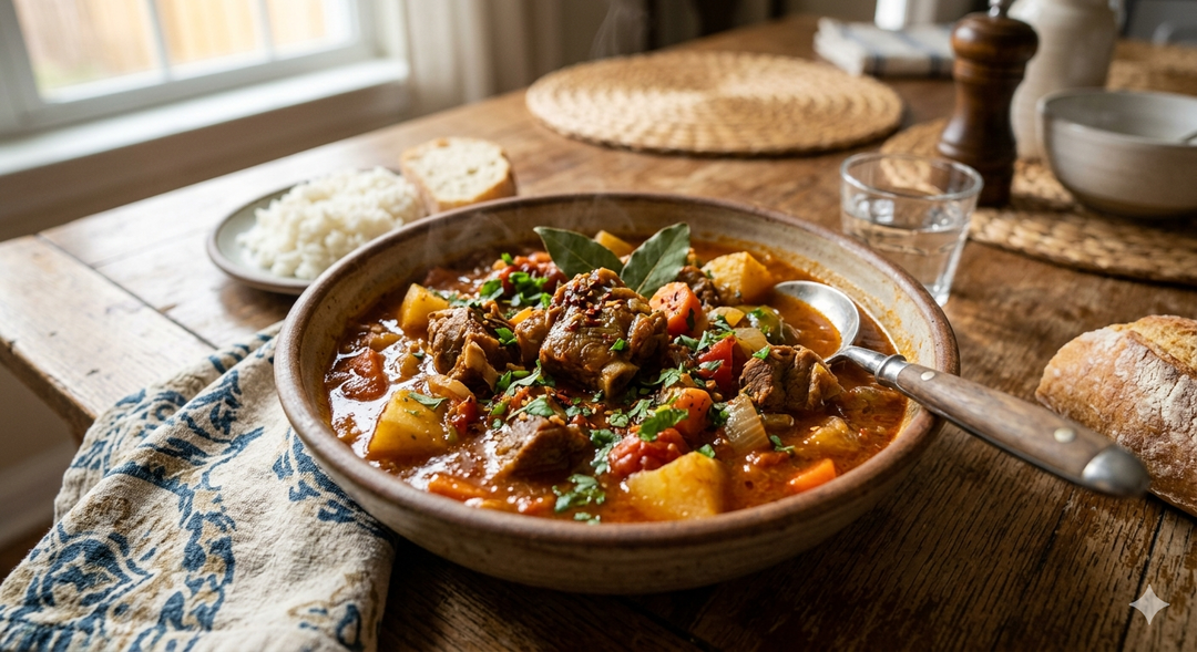 Boiled Goat Stew 