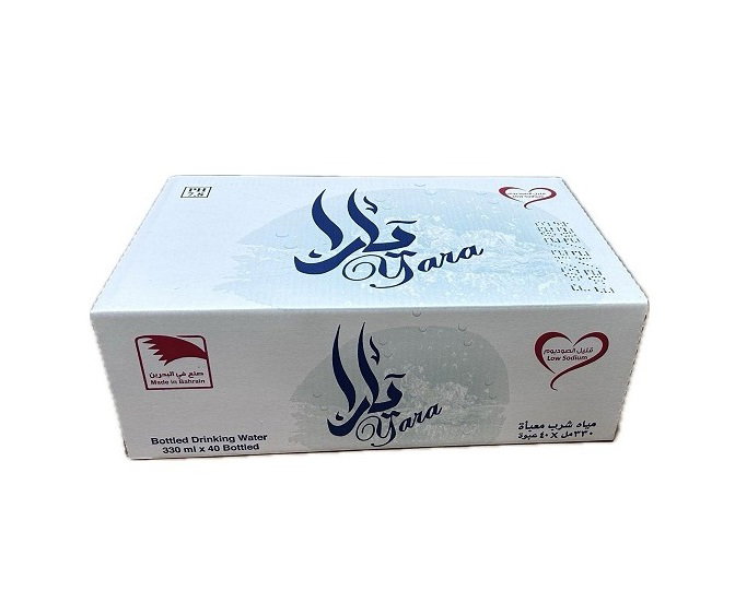 YARA WATER 330 ml - 40 BOTTLES /  BUY 10 Ctn