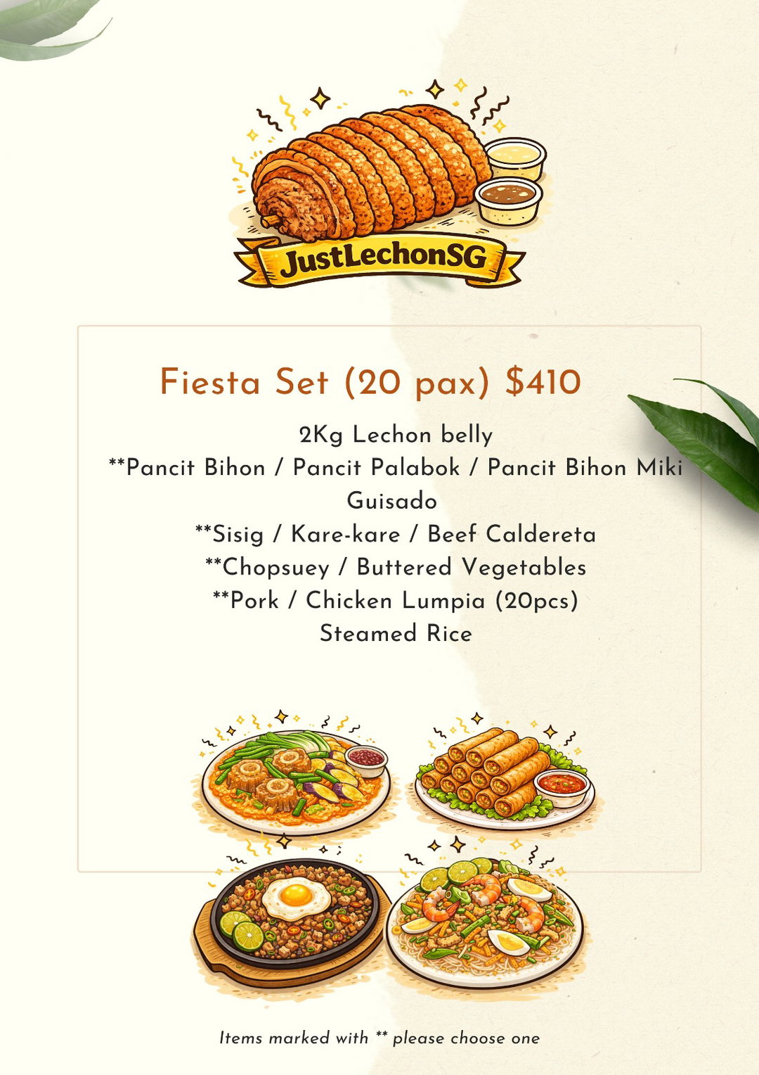 Fiesta Set (20 pax)