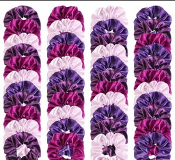 SILK SCRUNCHIES 5 FOR