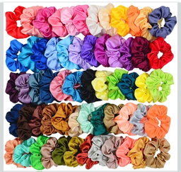 SILK SCRUNCHIES 5 FOR