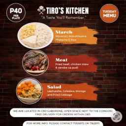 Plate (Choose Your Meal)