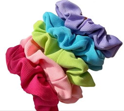 VELVET SCRUNCHIES 5 FOR