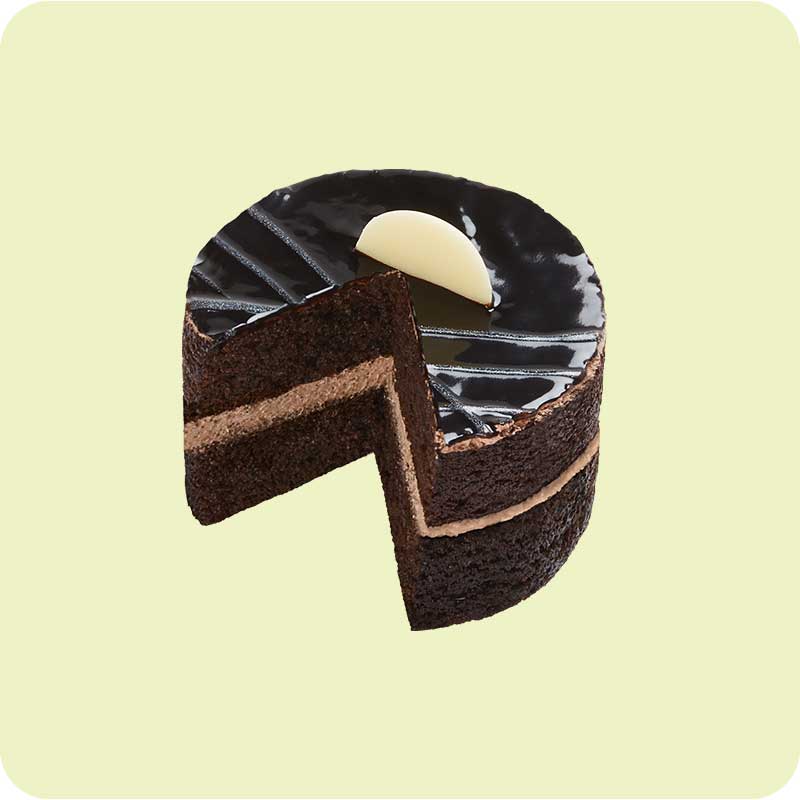 Bento Triple Chocolate Cake