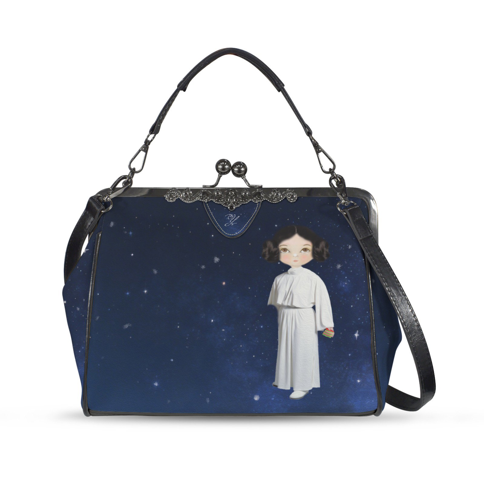 LULU AMONG THE STARS (WITH KUIH LAPIS) – KISSLOCK HANDBAG_0