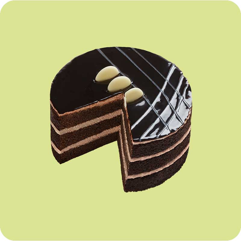 Triple Chocolate Gateau Cake_0