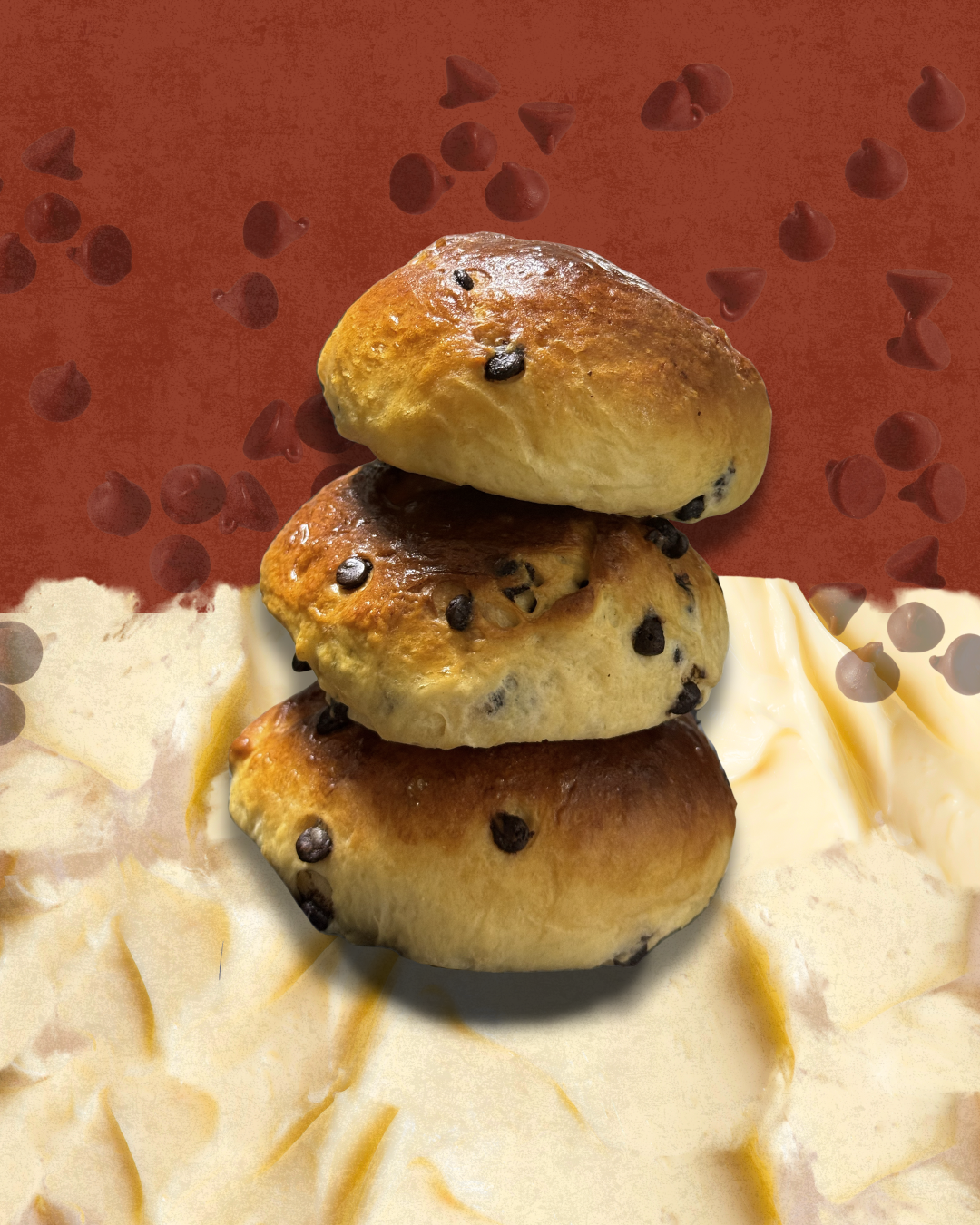 Brioches aux pépites de chocolat