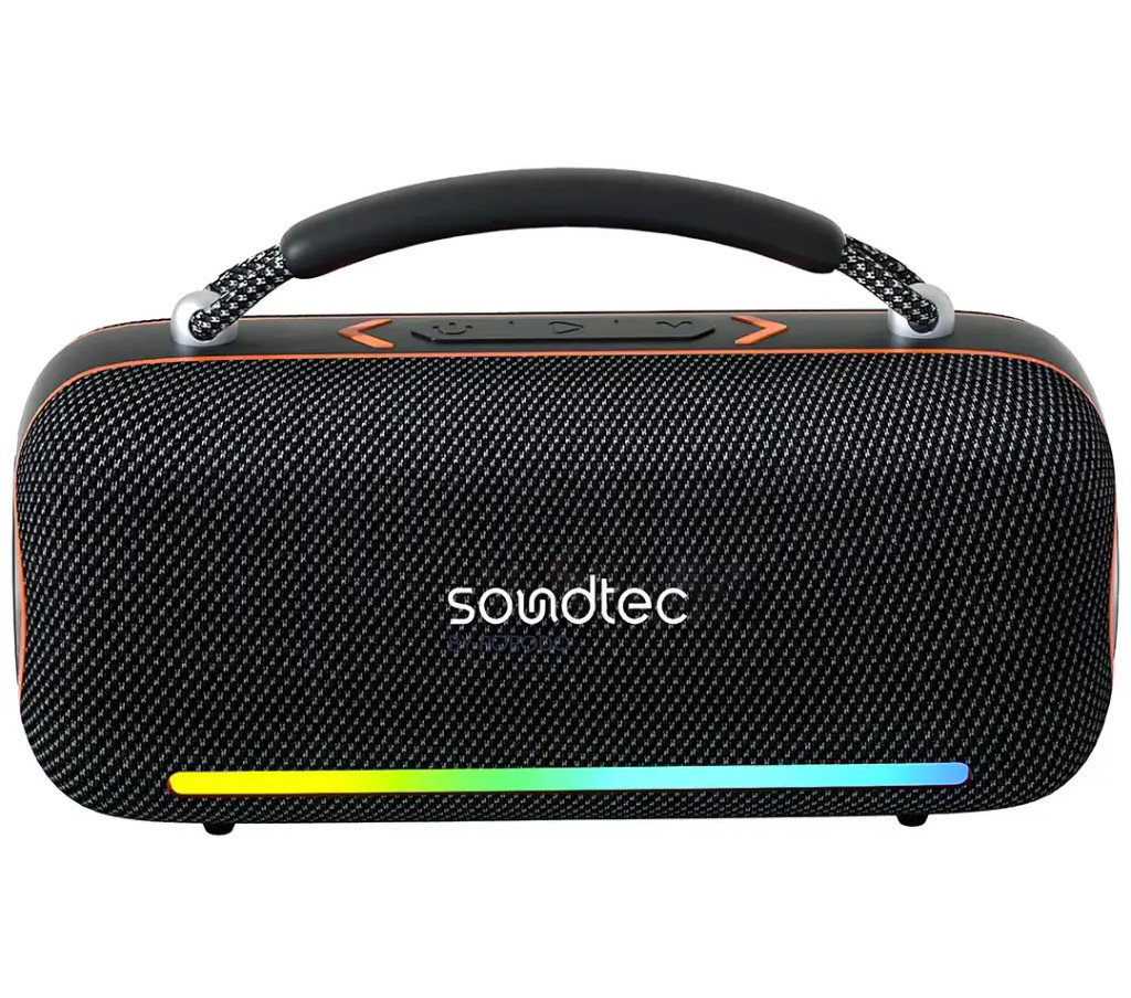 Porodo Soundtec Sonify Portable Wireless Speaker - Black_1
