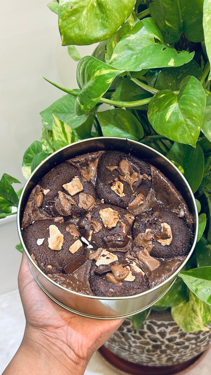 Triple Chocolate Cookie Tin