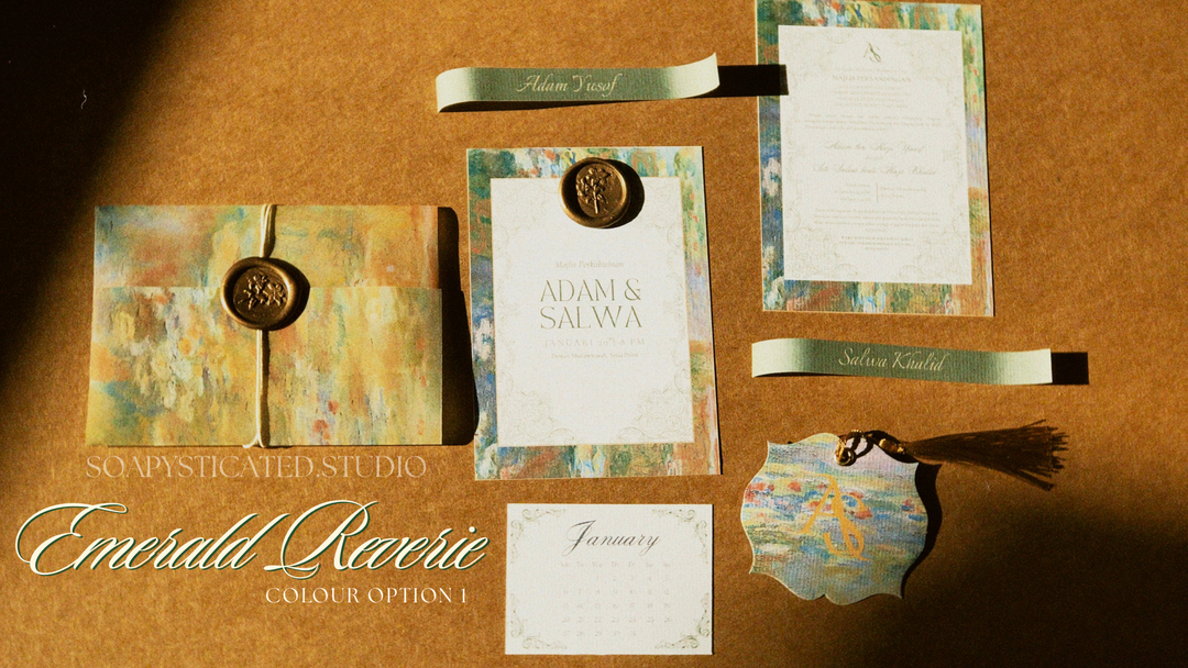 Wedding Keepsake - Ethereal Bloom Collection 