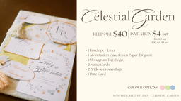 Wedding Keepsake - Celestial Garden 🪷⛲️ 