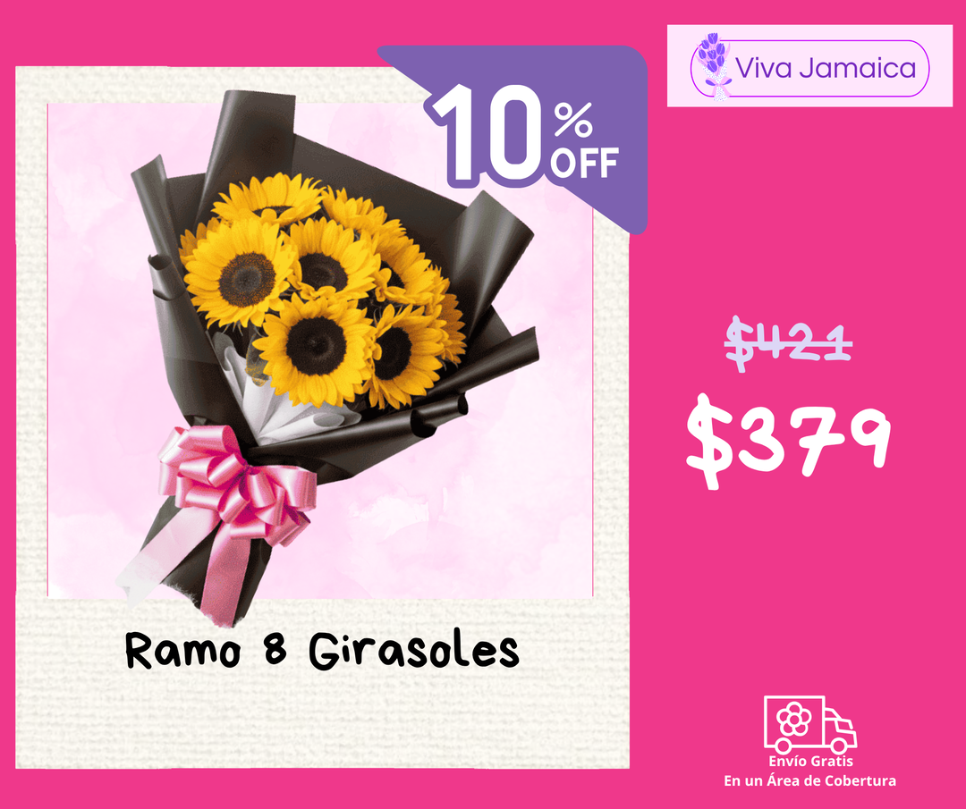 Ramo 8 Girasoles