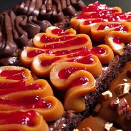 PB & J Brownie