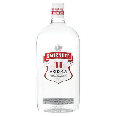 Smirnoff 1818 Vodka 1L 