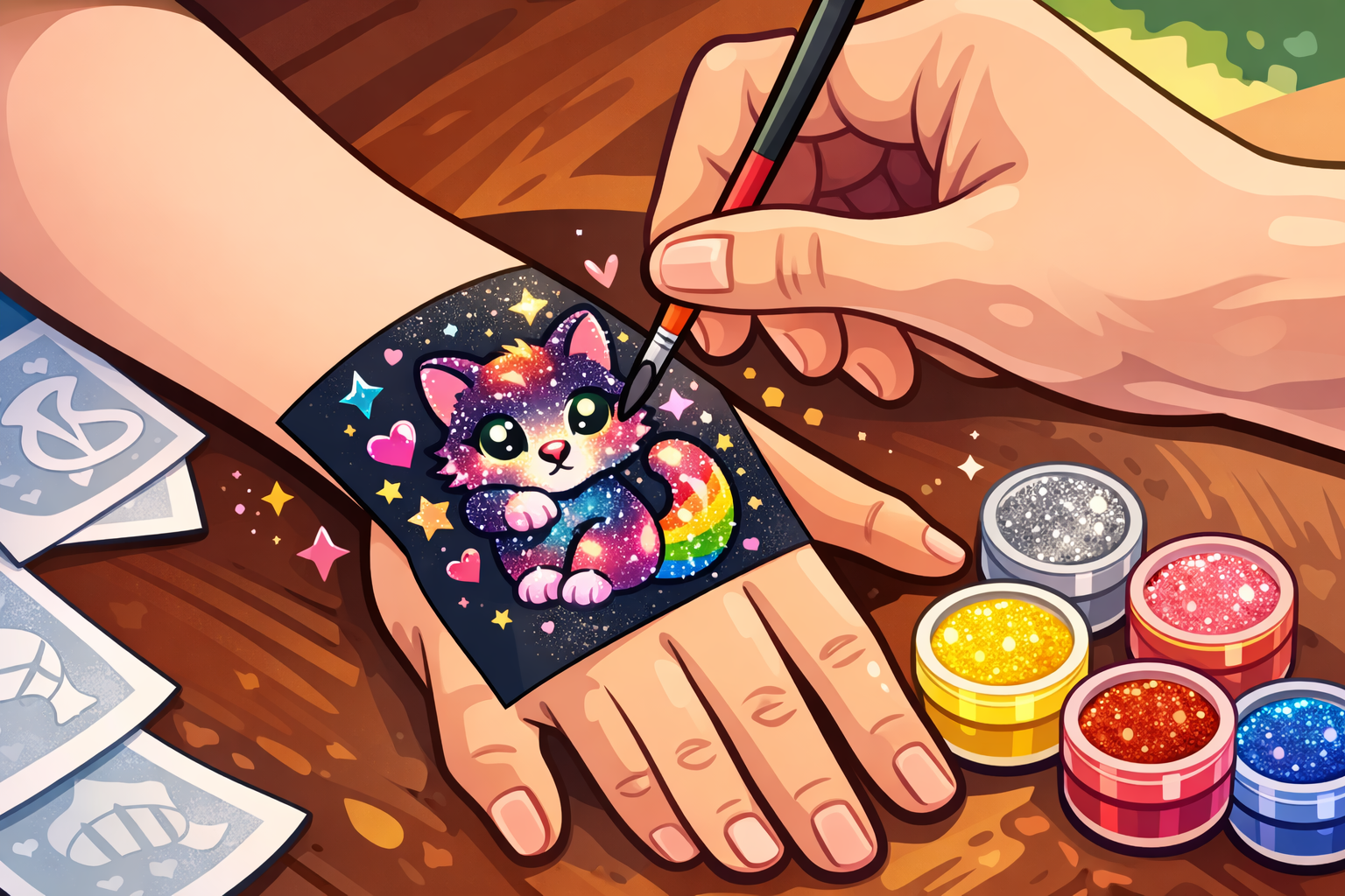 Glitter Tattoo Artist_0