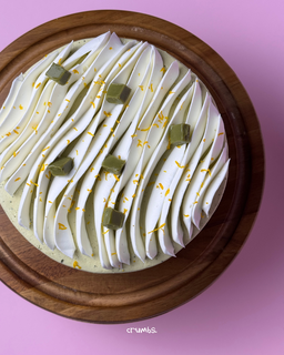 Genmaicha Citrus Cake 