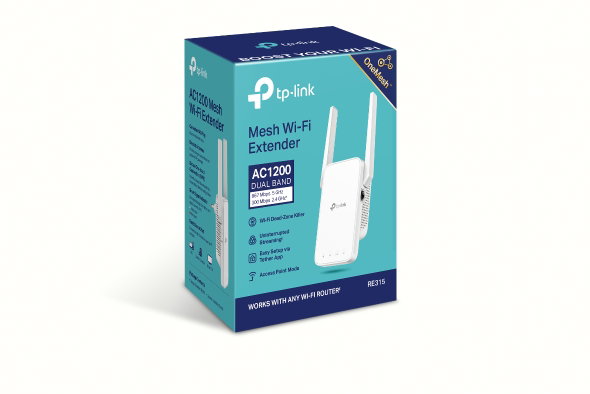 TP-Link RE315 AC1200 Mesh Wi-Fi Range Extender_0