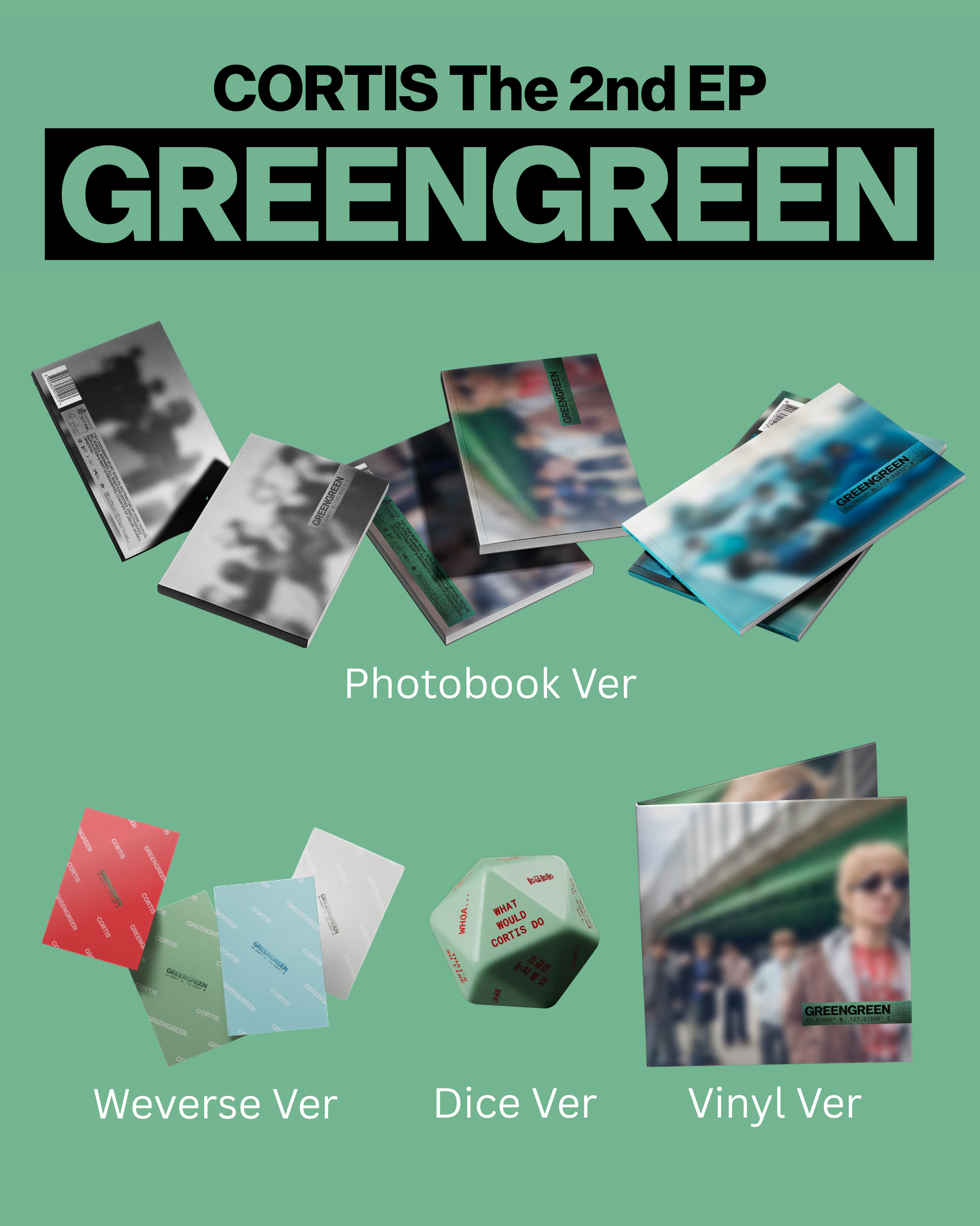 (Korea Platform POB) CORTIS The 2nd EP [GREENGREEN]_0