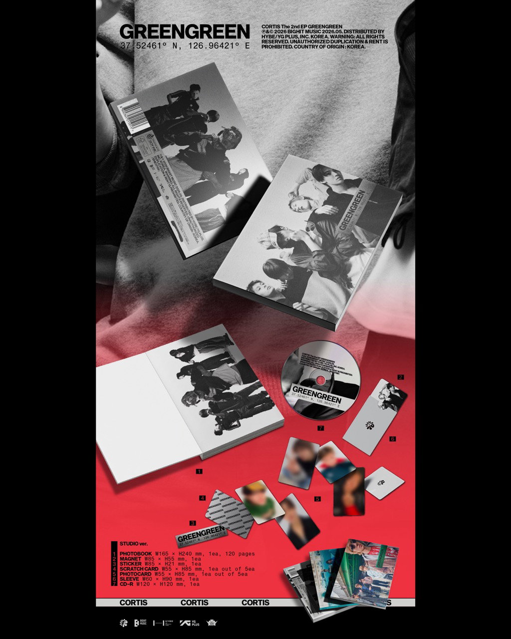 (Korea Platform POB) CORTIS The 2nd EP [GREENGREEN]_3