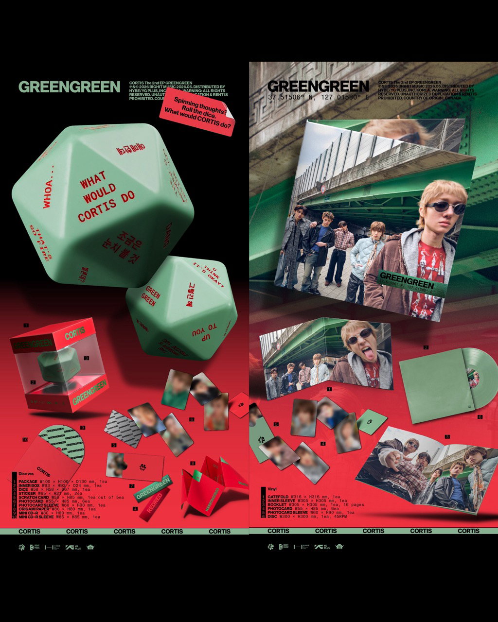 (Korea Platform POB) CORTIS The 2nd EP [GREENGREEN]_1
