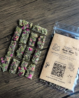 Herbi-bars: Coriander, Timothy Hay, Ribwort & Rose
