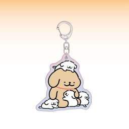 Dog Couple Keychain