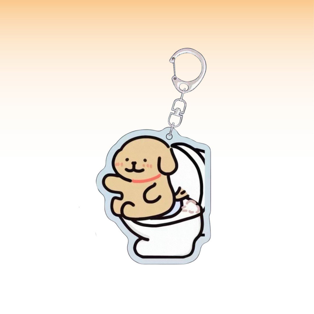 Dog Couple Keychain_5