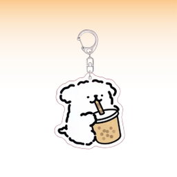 Dog Couple Keychain