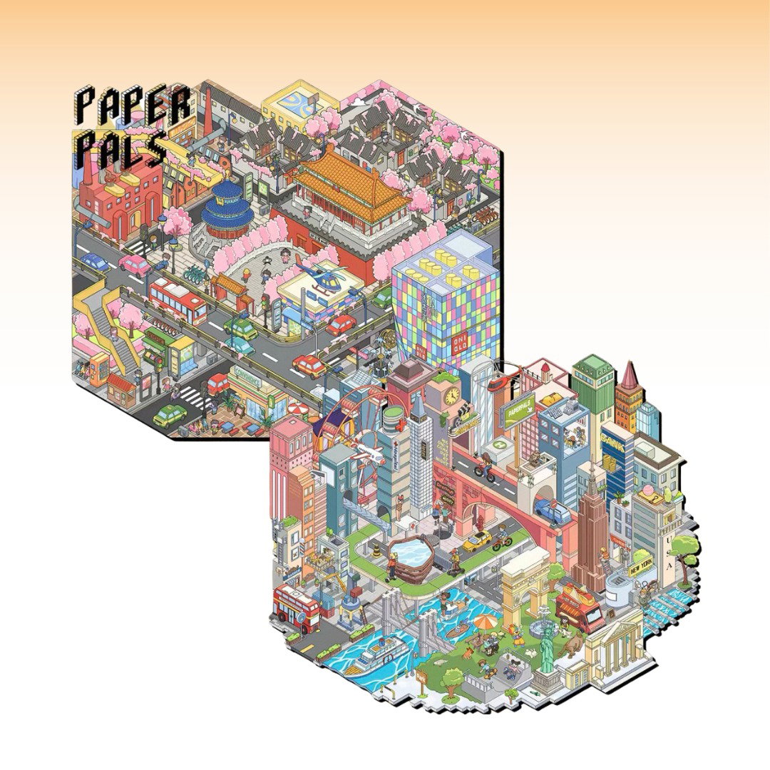 Large Scenery Sticker Set 
