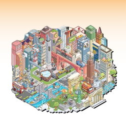 Large Scenery Sticker Set 