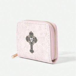 Pink Cross Wallet