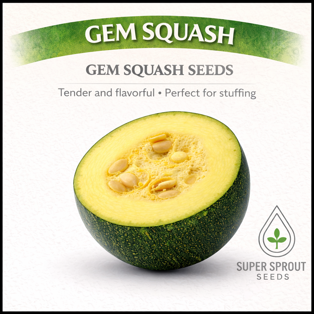 🎃GEM SQUASH🎃 x 15 seeds_1