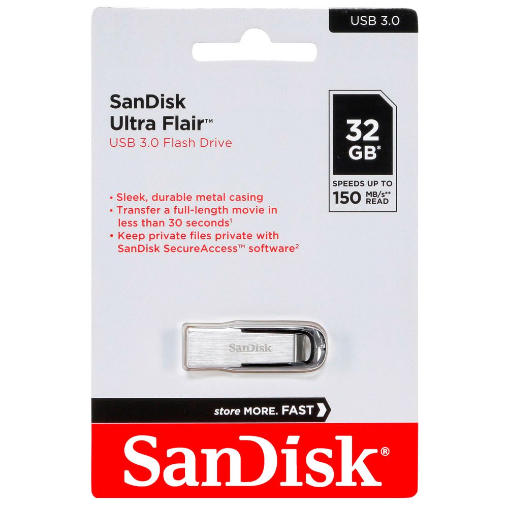 SanDisk Clé USB 32Gb Ultra Flair 3.0