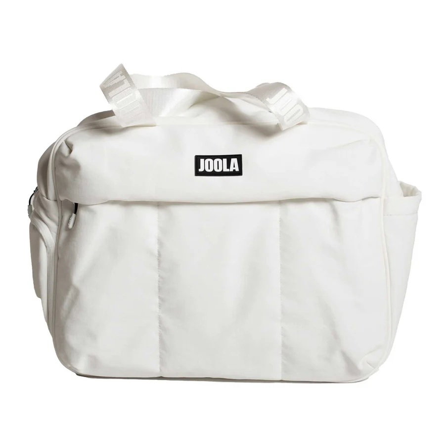 Joola Overnighter Puff Bag - White_0
