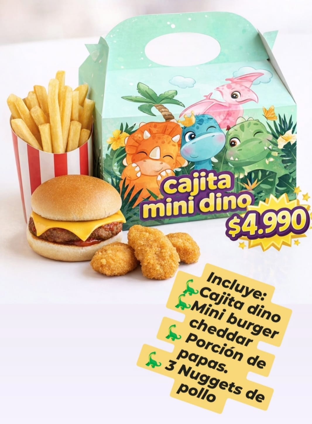 Caja dino kids 