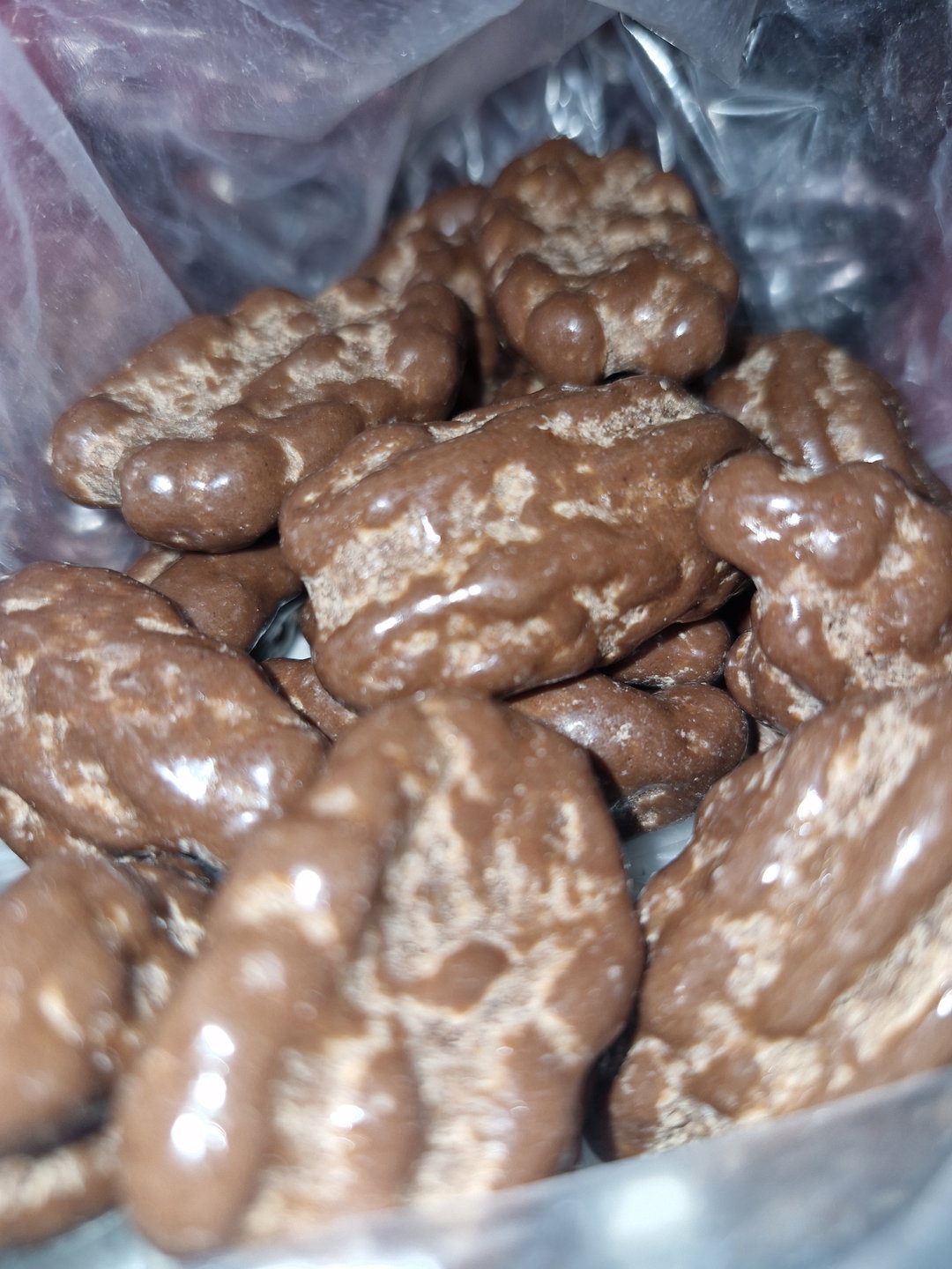 Nuez Pecana con chocolate 