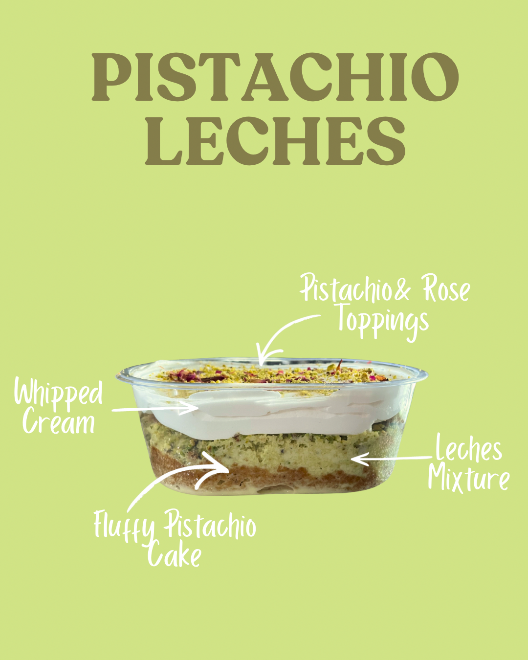 Pistachio Leches