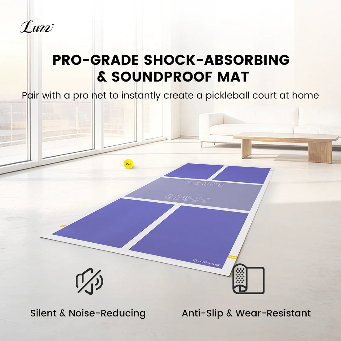 Luzz Pickleball Court Flooring Mat_0