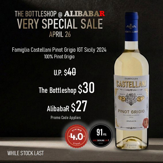 Famiglia Castellani PINOT GRIGIO IGT Sicily 2024