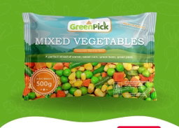 Frozen Mixed Vegetables 500gr