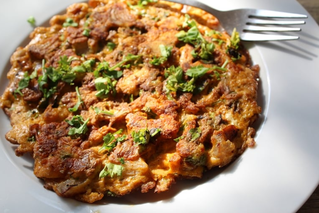 Chicken Omelette (2 Eggs)