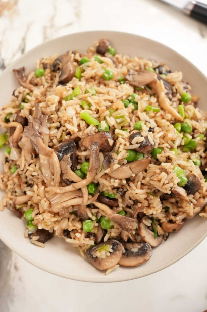 Mushroom Fried Rice