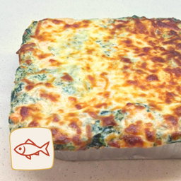 Creamy Salmon & Spinach Lasagna · 4-6 pax