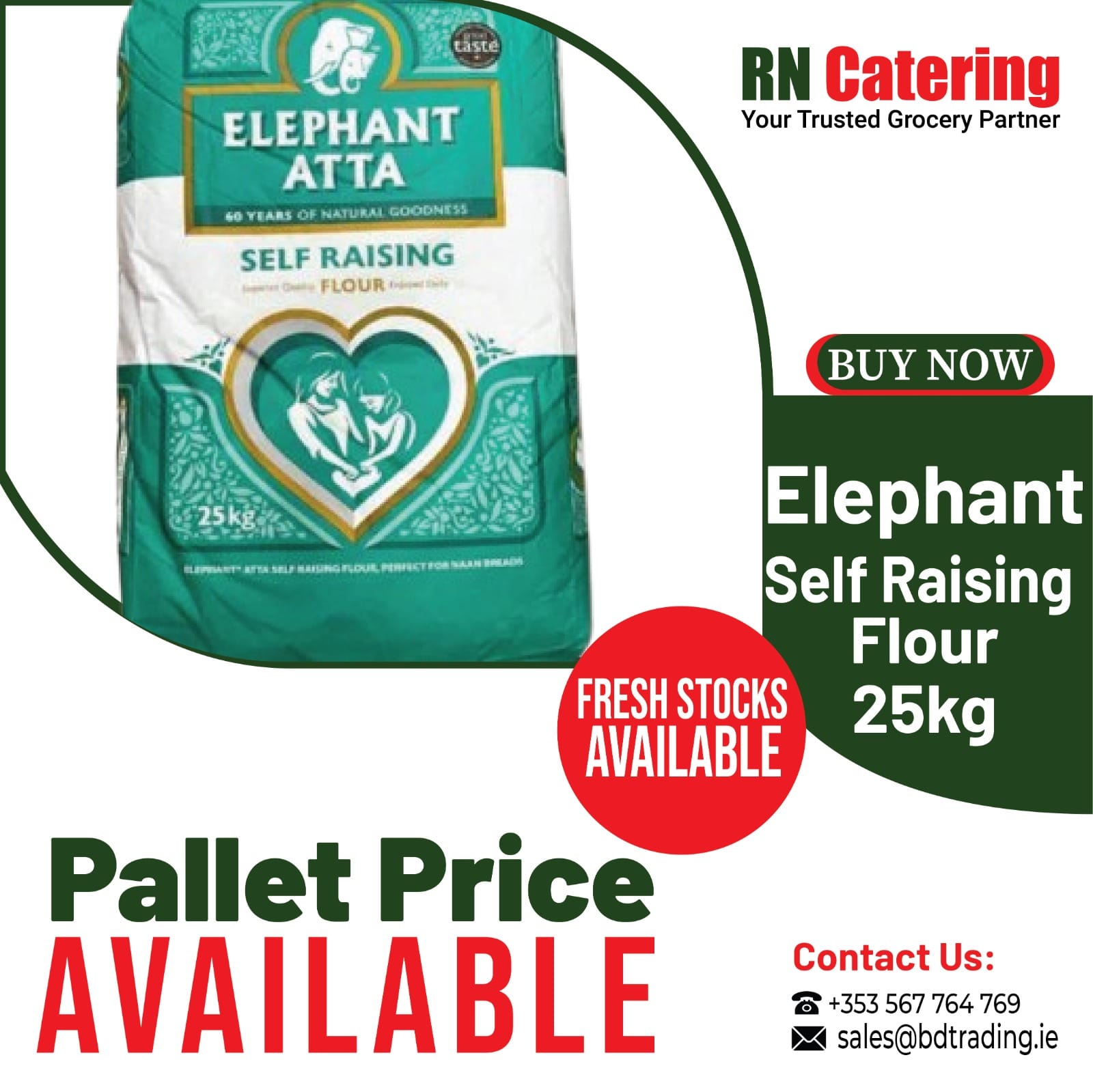 Self rising Elephant (Pallet price available)_0