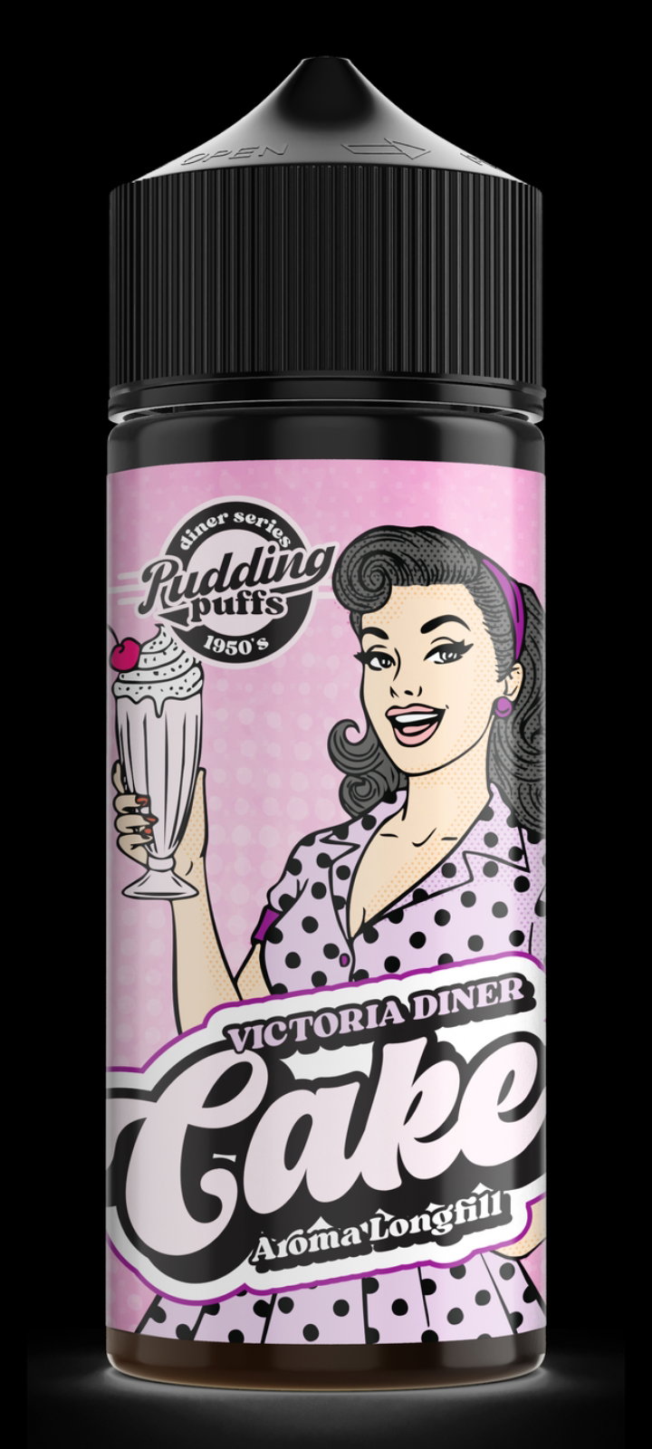 Pudding Puffs Flavour Shot 120ml <<< Vape Junction >>>
