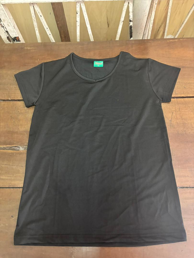 T-SHIRT POLYESTER NOIR_0