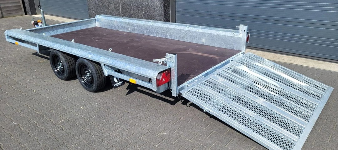 Remolque para transportar coches Vlemmix 3500 kg – Doble eje | Potencia y fiabilidad